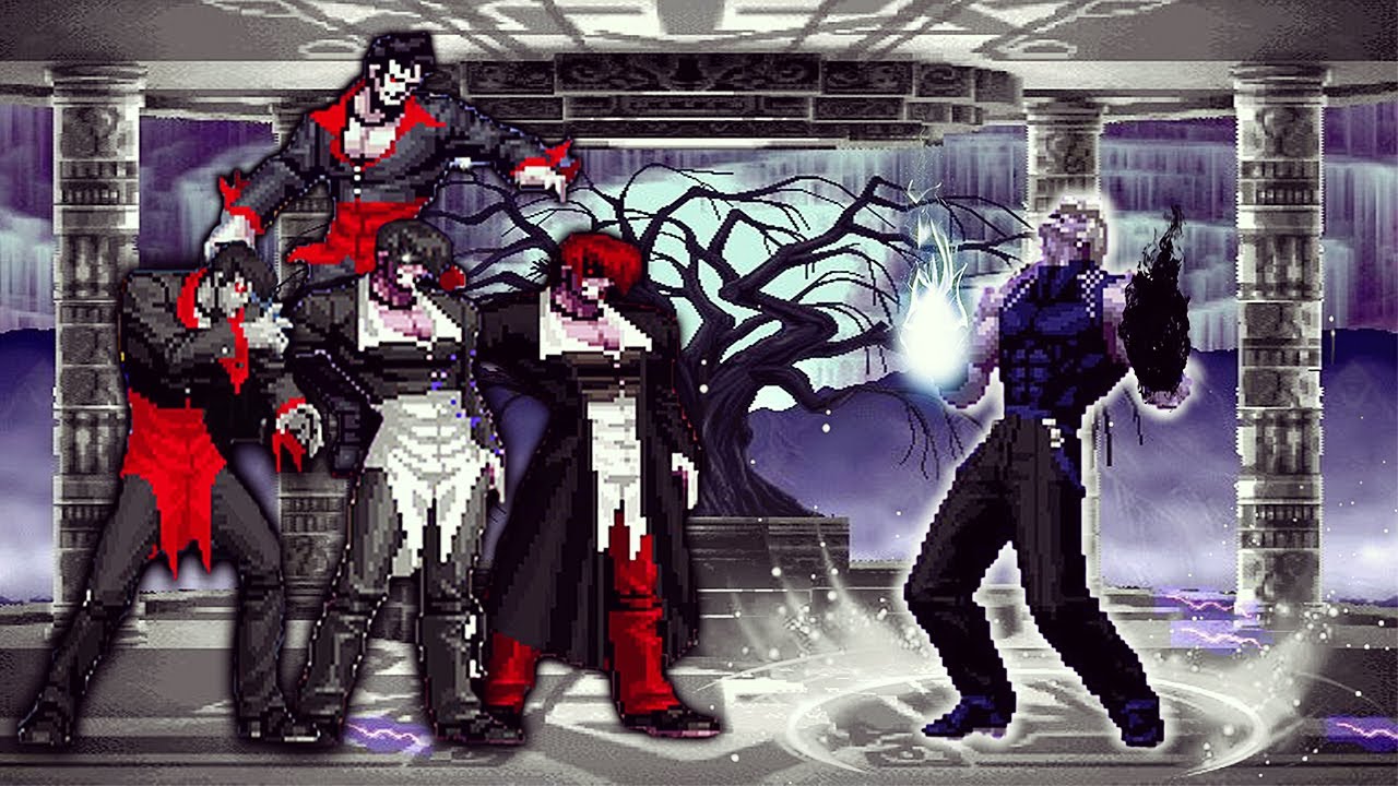 [KOF Mugen] Darkside Rugal Vs Iori Yagami Team