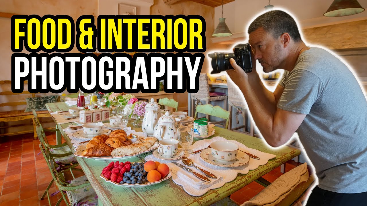 Food & Interior Photography in a French farmhouse villa