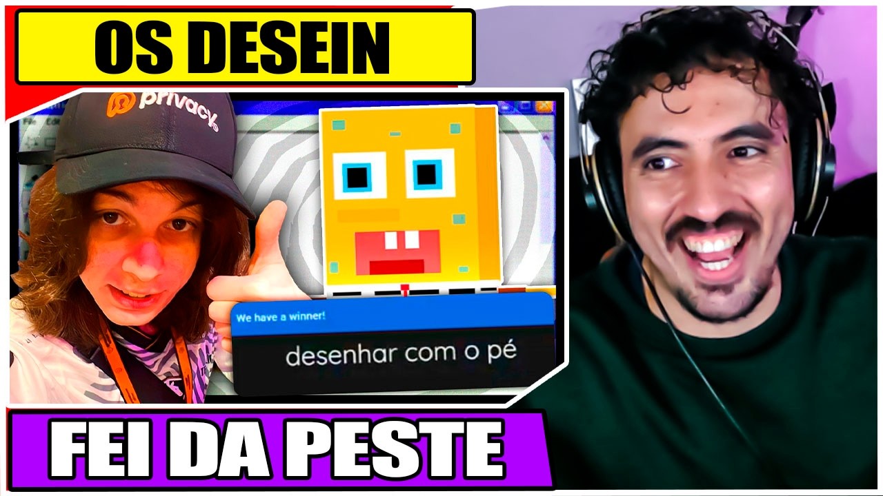 GARTIC MAS TEMOS DESAFIOS (Ft. Scottonauta, Keller e Tiba) | Leozin React