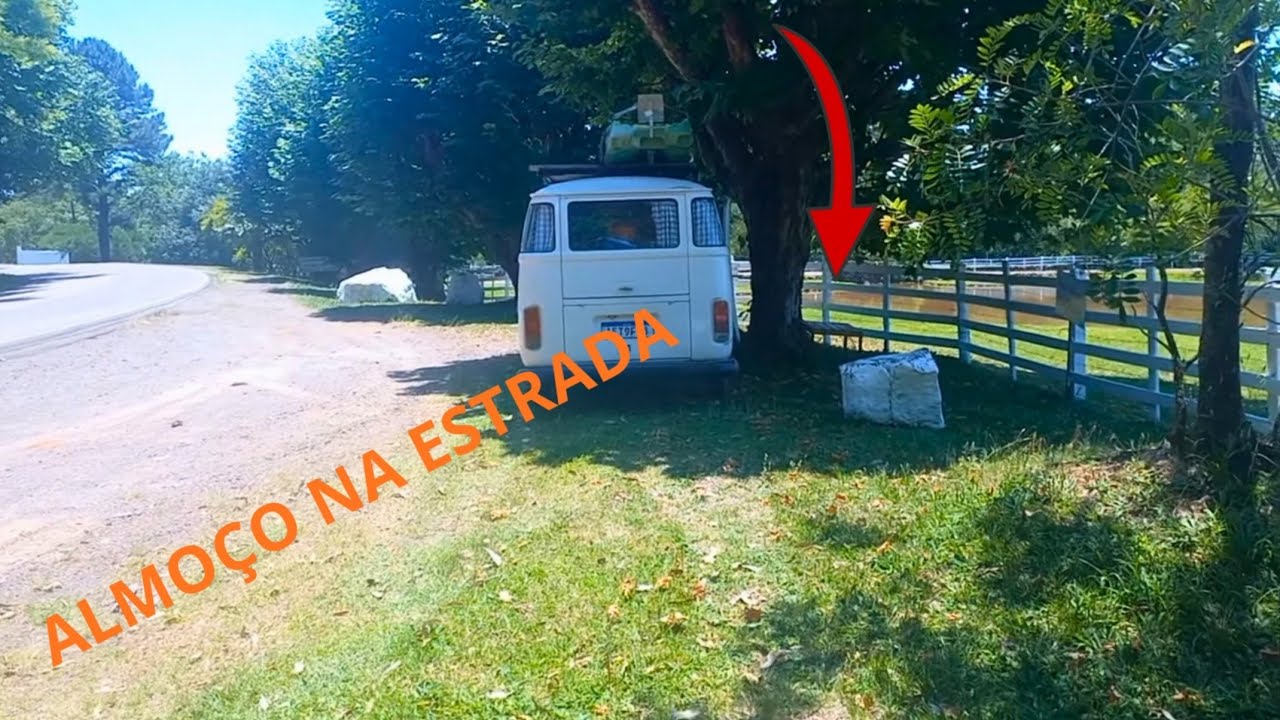 ALMOÇO NA NA ERS - 020 ROCHEDO !!!