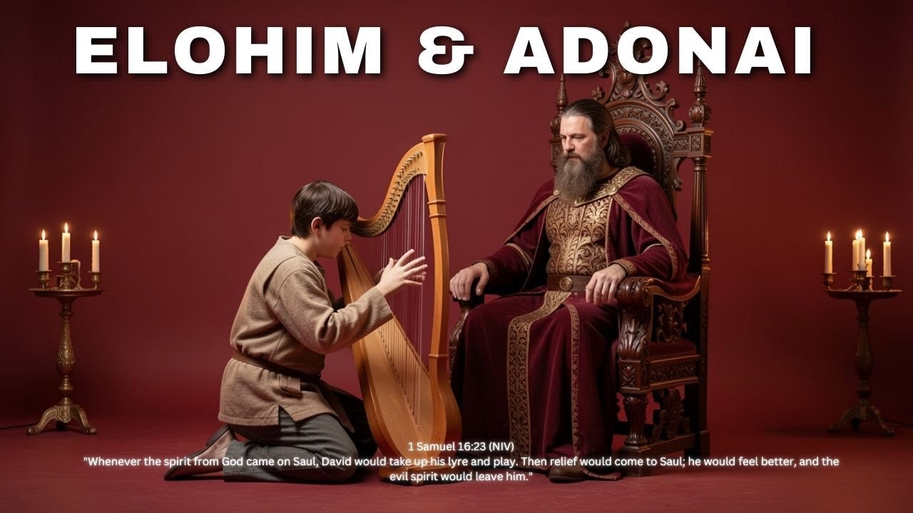 ELOHIM AND ADONAI / PROPHETIC HARP WARFARE INSTRUMENTAL / WORSHIP MEDITATION MUSIC / SUMISOLA AGBEBI