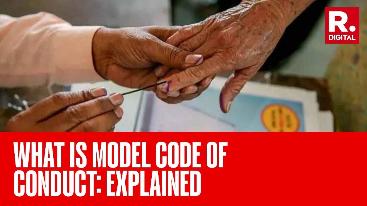 What Is Model Code Of Conduct? Why Is It Enforced Before Elections? | Lok Sabha Elections 2024