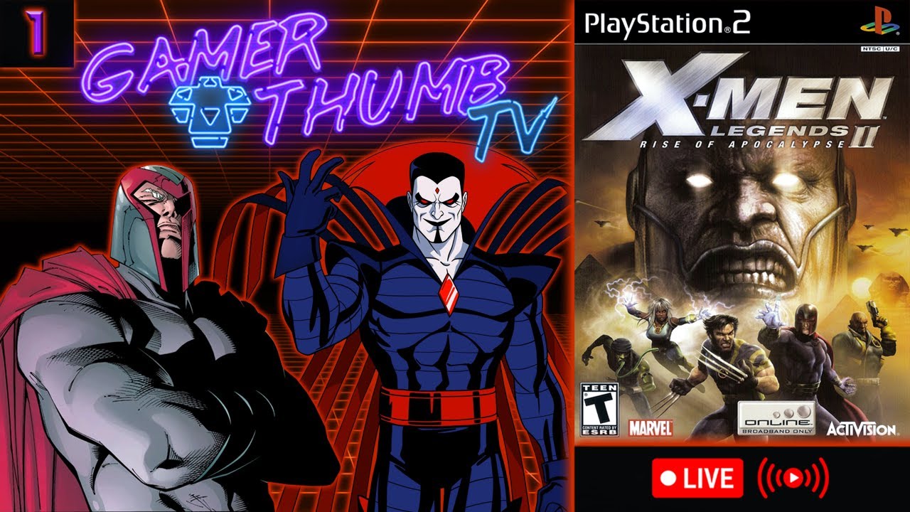 X-Men Legends II: Rise of Apocalypse | Stream #1 | Genosha Under Siege