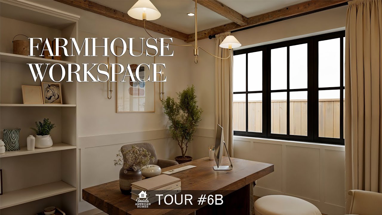 House Tour #6B | Michigan Farmhouse Interiors | Quiet Bedrooms, Spa Retreat & Home Office