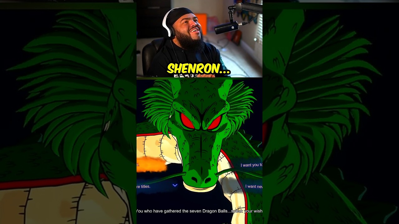 Balvin Asks Shenron for Every Man's Wish in Sparking Zero 😂😭 #shorts #gaming #lordbalvin #dragonball