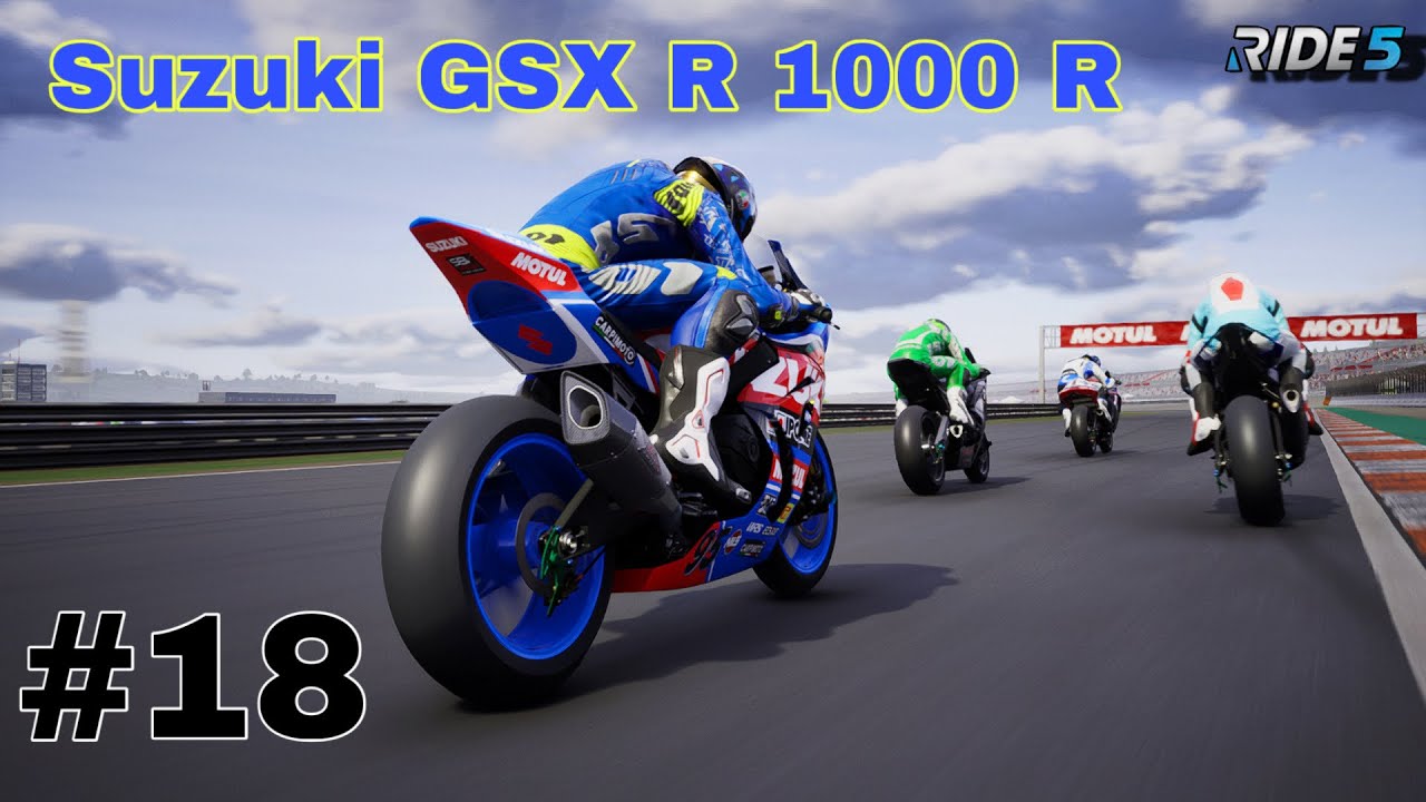 Ride5 - Suzuki GSX R1000R Racing modifikasi | race circuit Ricardo tormo SPANYOL