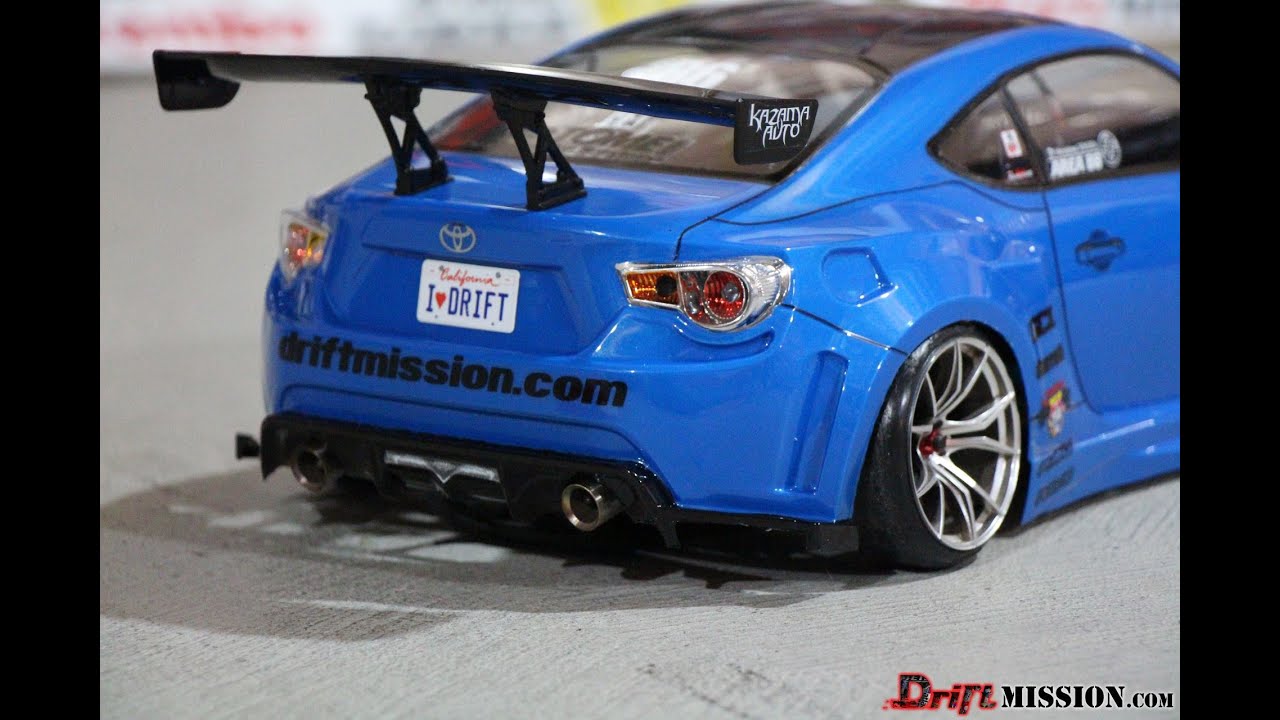 P!PES Backfire Exhausts - RWD RC Drifting Toyota GT-86 UP Garage - MST RMX-D VIP - DriftMission.com