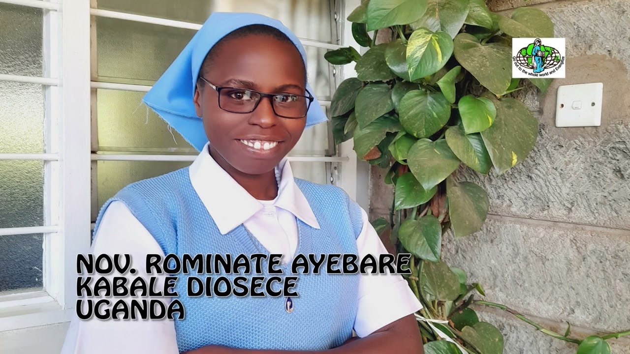 Invitation to the first profession of Evangelizing Sisters Of Mary Novices 2025