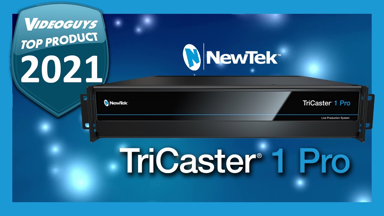 NewTek TriCaster 1 Pro Top Live Streaming Product of 2021 by Videoguys
