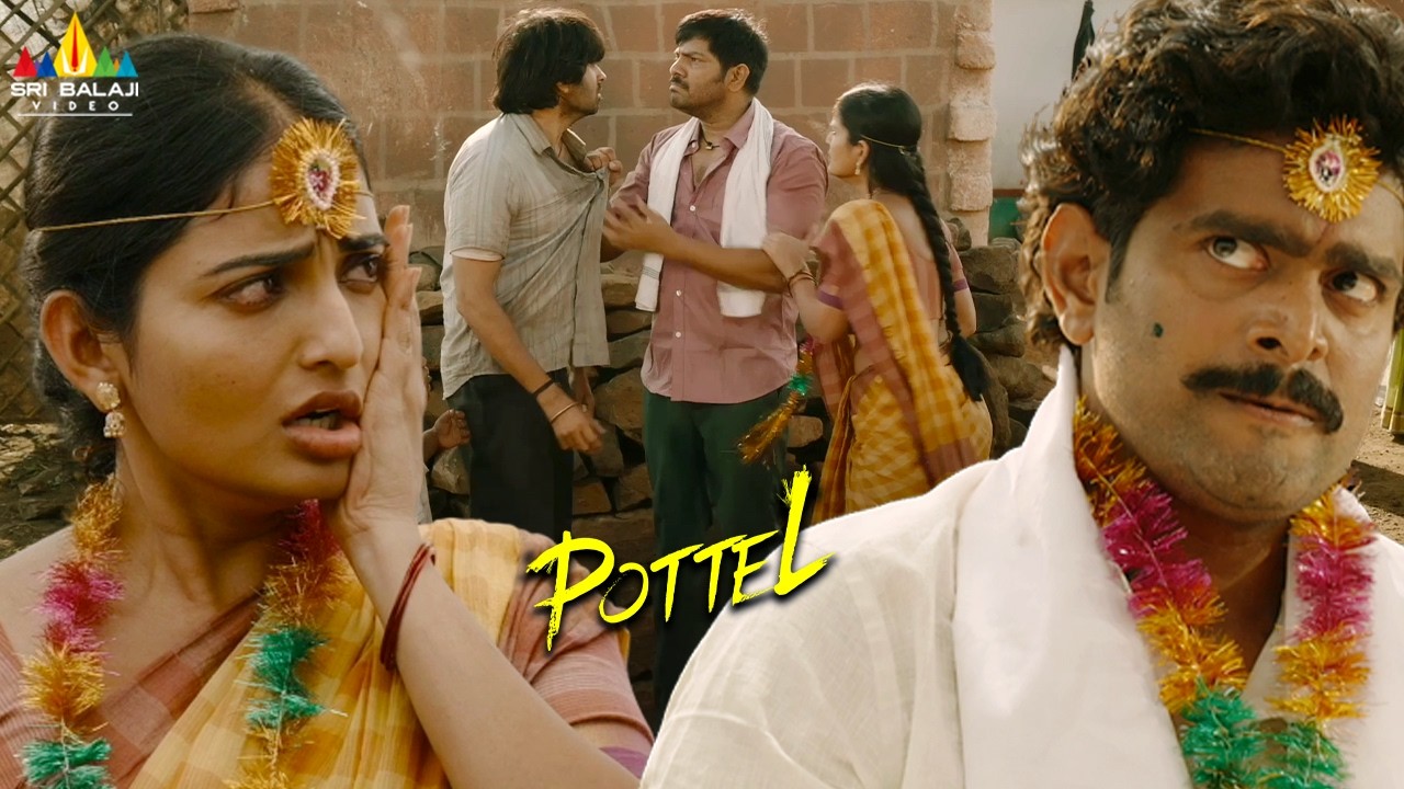 Ananya Nagalla's Marriage Unexpected Twist | Pottel | Ajay, Priyanka | Latest Hindi Movie Scenes