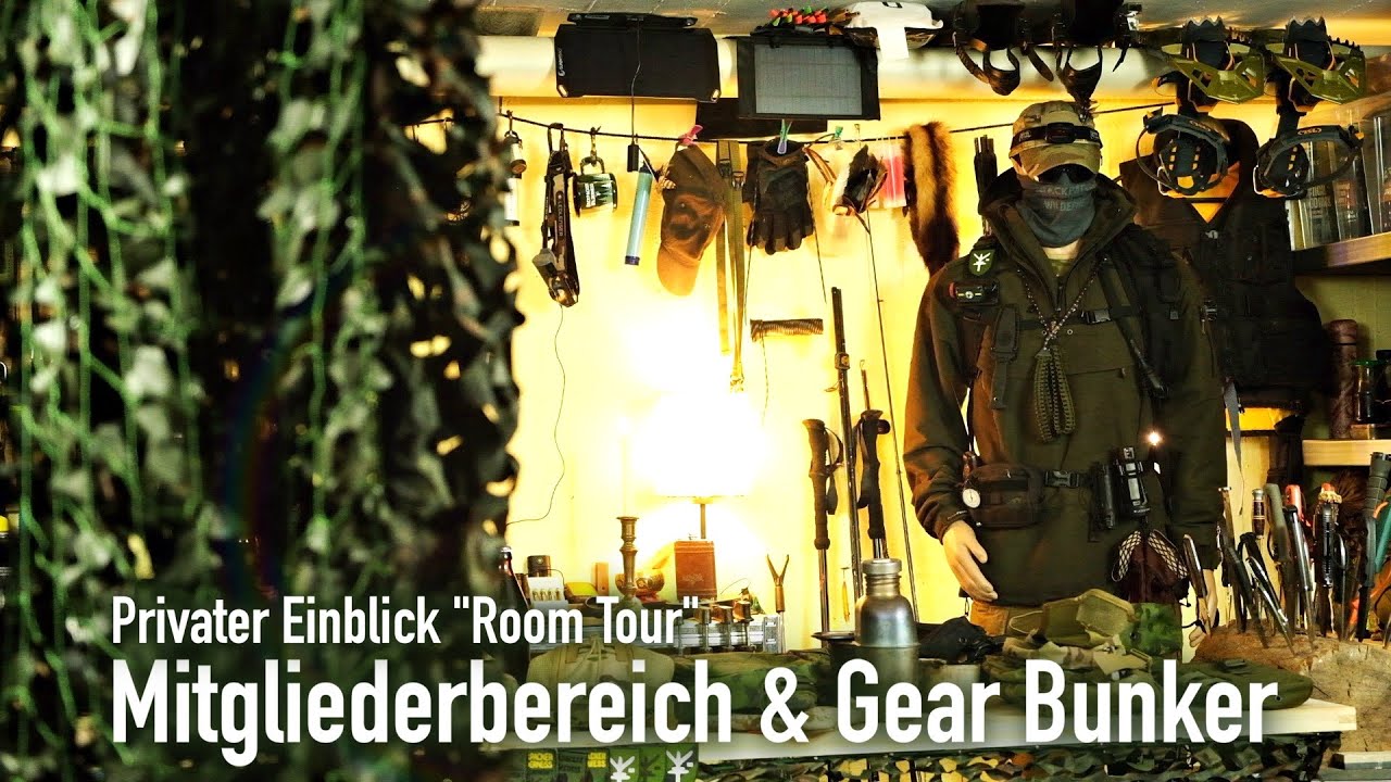 Privater Einblick hinter die Kulissen / Mitgliederbereich und neuer Gear Bunker.