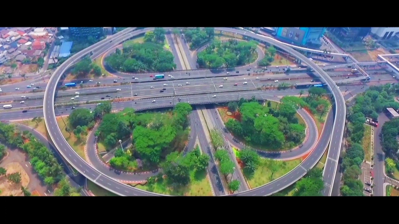 Drone Video Simpang Susun Semanggi