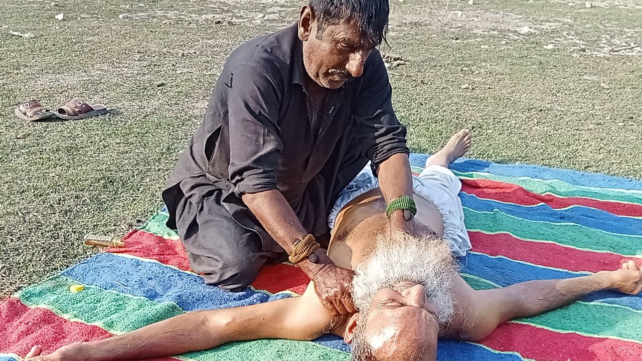 Allu bangali full body massage back #SAMlR