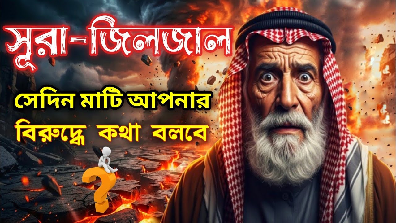 সূরা-জিলজালের ভয়ংকর সেই দিন| যখন পৃথিবী নিজের কথা বলবে | What Caused the Revelation of Surah Zilzal
