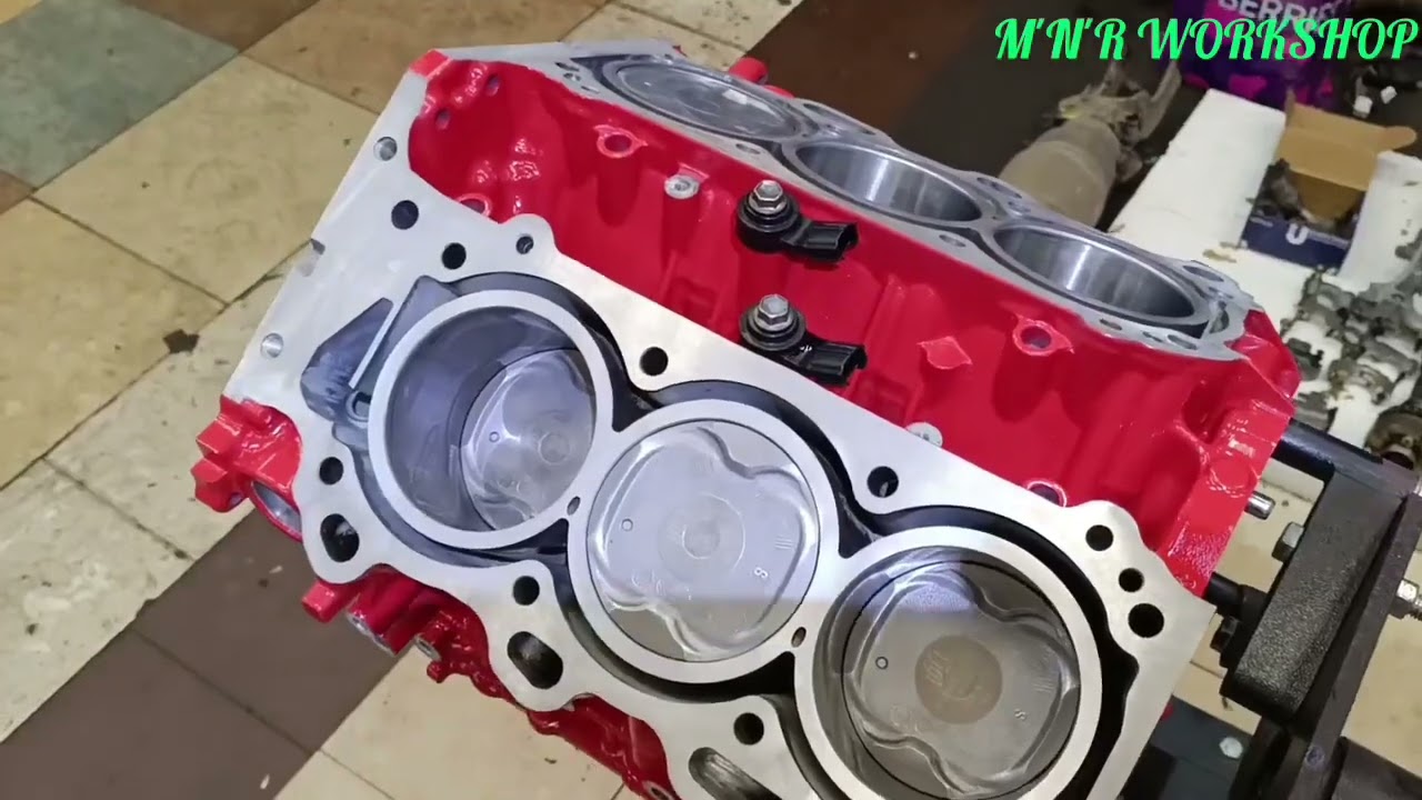 TOYOTA HIGHLANDER V6. 3.5 2GR-FE.   Ремонт двигателя