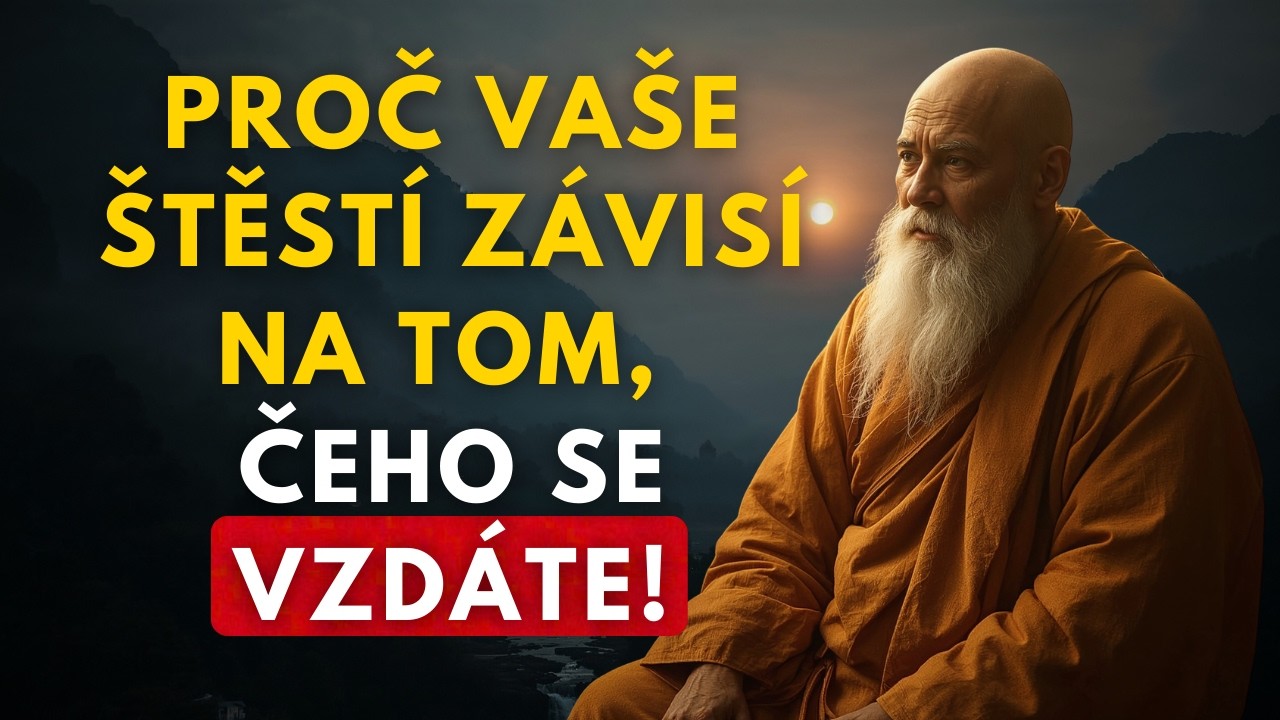 Proč vaše štěstí závisí na tom, čeho se vzdáte – Buddhistická moudrost pro emoční svobodu