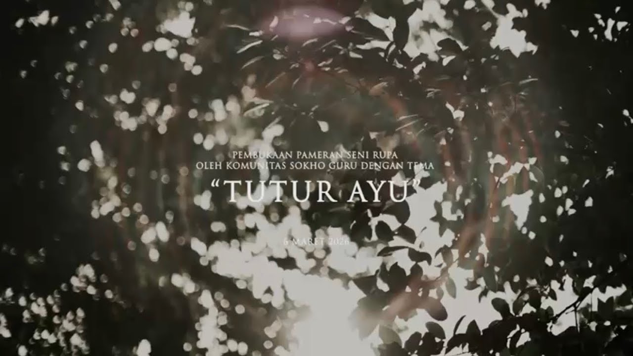 Pembukaan Pameran Seni Rupa “Tutur Ayu” di Griya Santrian Art Galeri