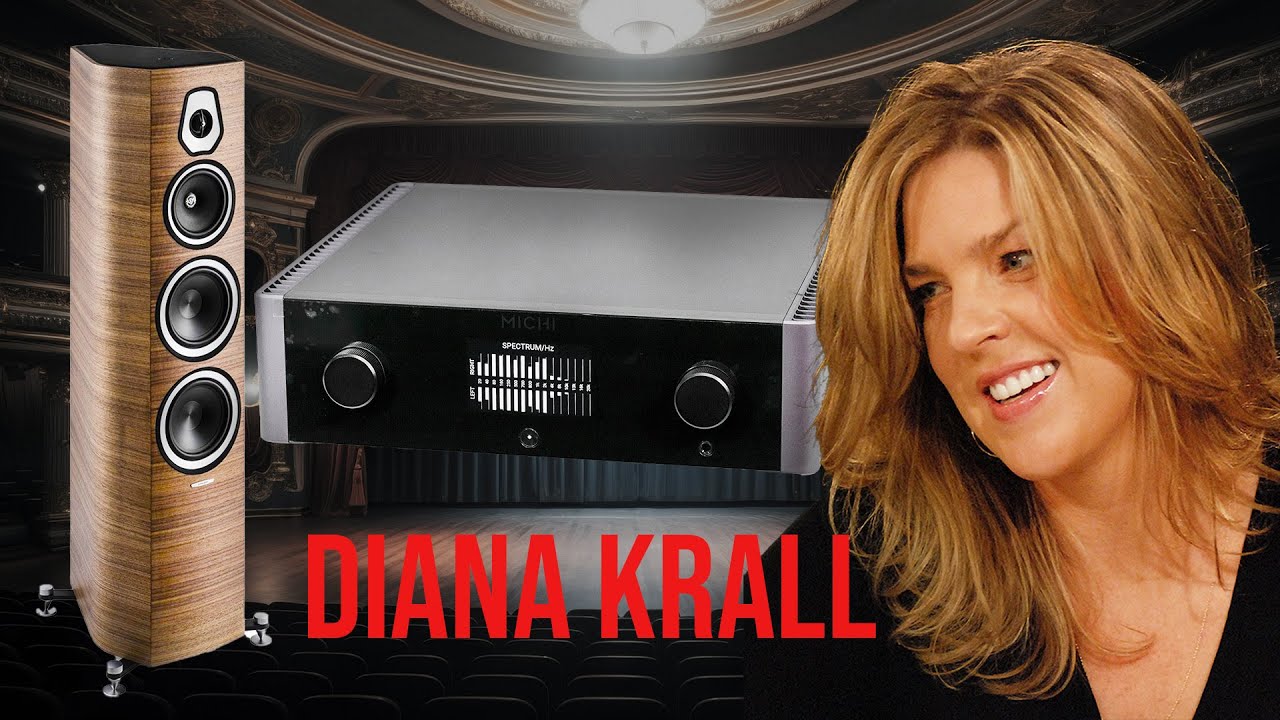 Ascolta Diana Krall su Rotel Michi X3 S2 e Sonus faber Sonetto V