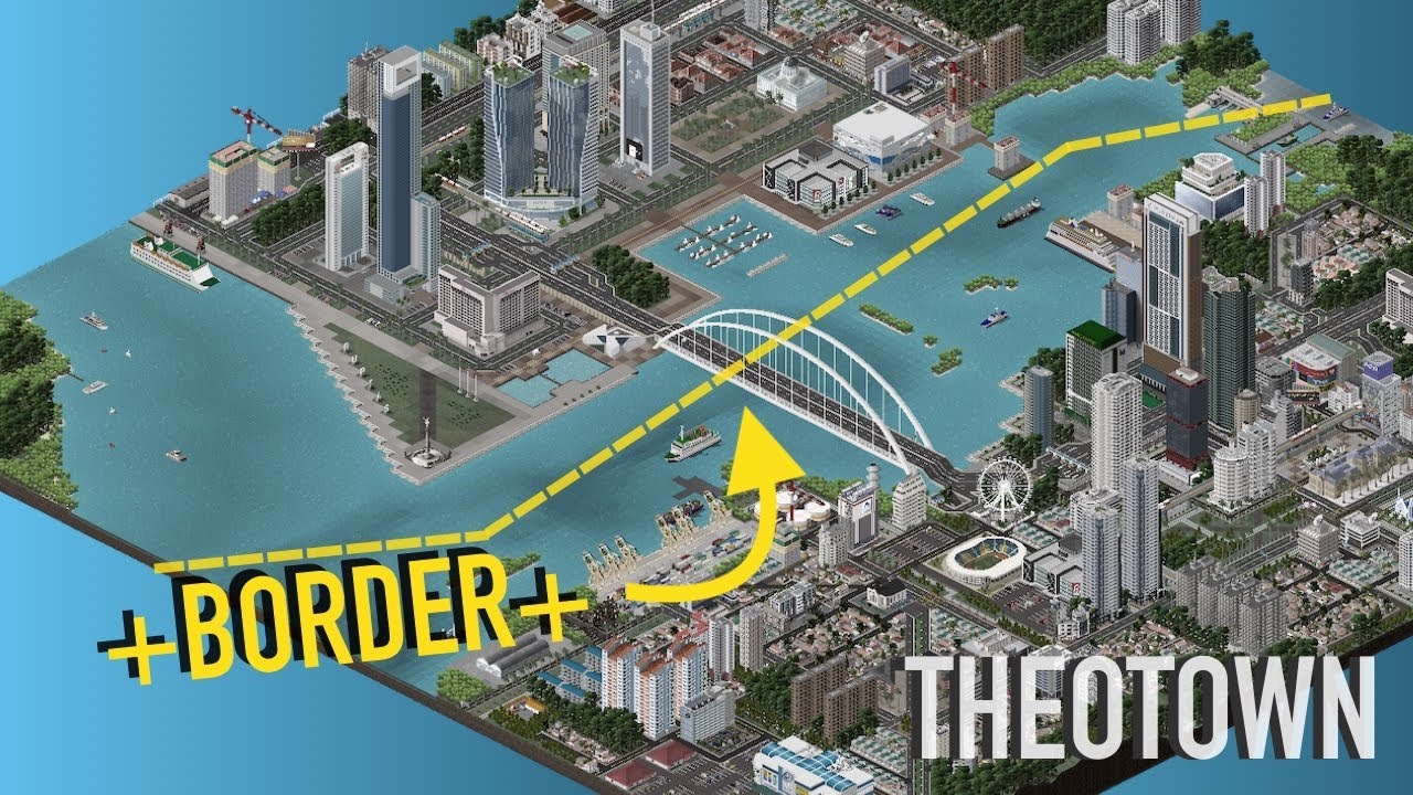 TheoTown: South East Asian border cities - Timelapse