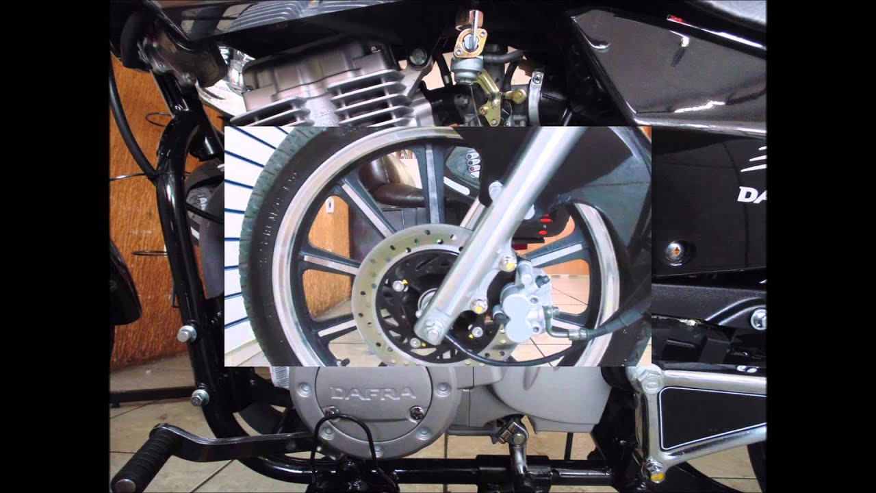 LR Motos - Revis&atilde;o de Moto - Dafra Kansas Preta - 3979