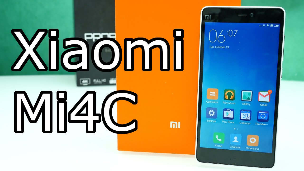 Xiaomi Mi4C - Unboxing & Hands On Test ! [4K]
