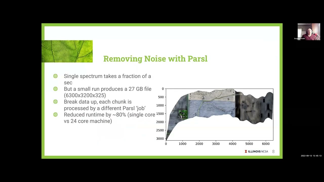 Using Parsl to Handle Large Agroecosystem Data