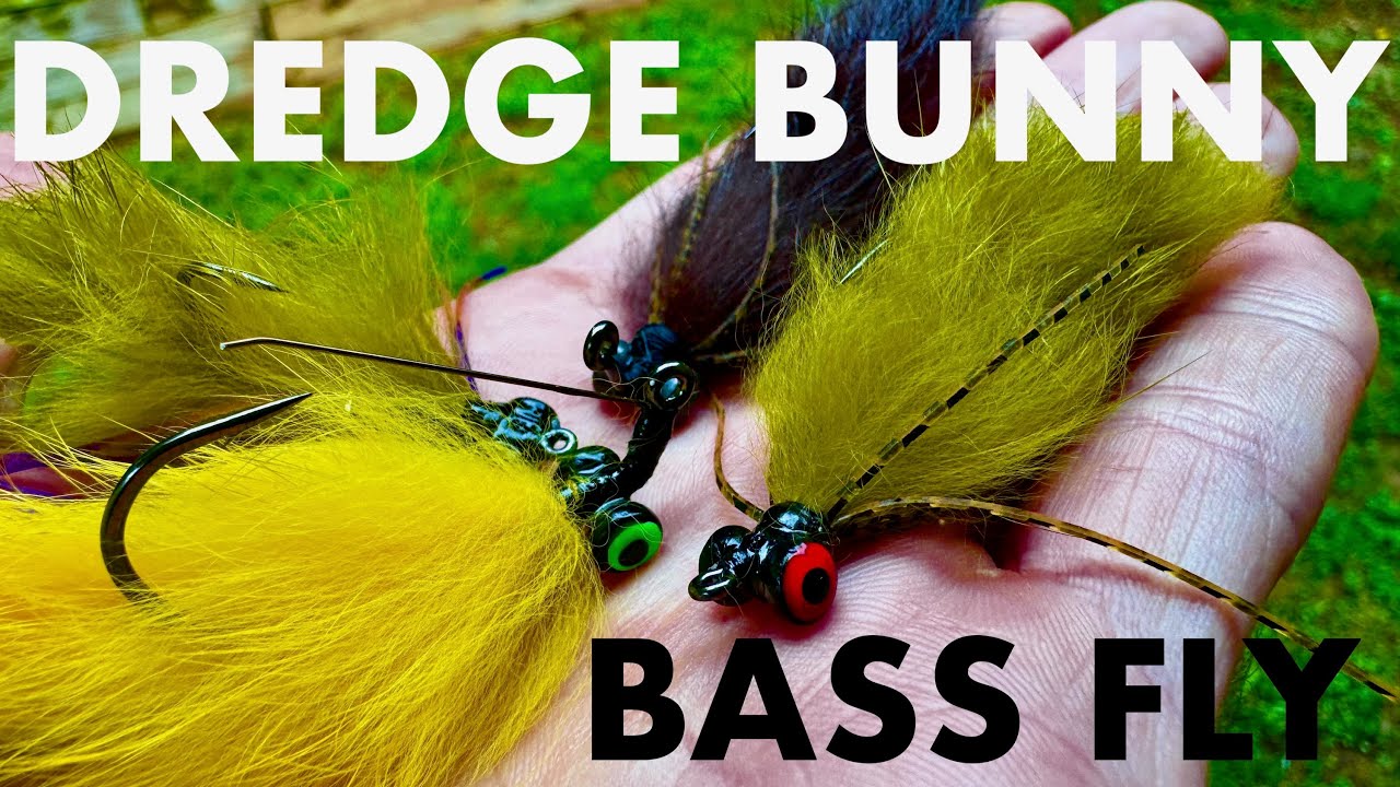 Fly-Tying: Simple Rabbit Strip Dredge Fly for Bass