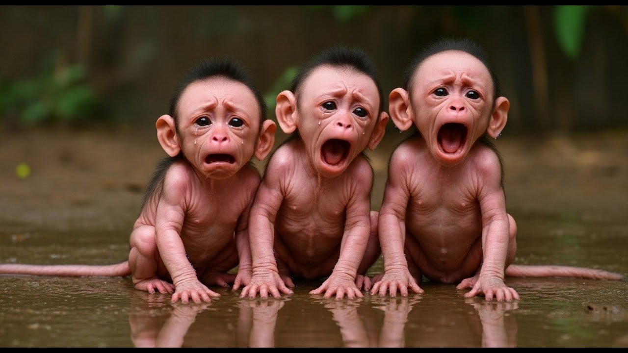 Born Into Chaos: Baby Monkey’s First Battle in the Wild | Leo Monkey