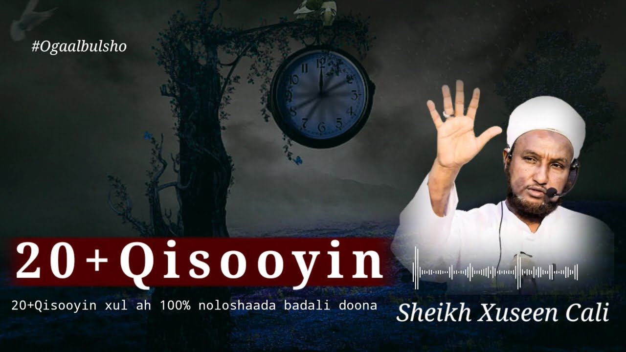 20 Qisooyin qalbigaaga saameeyn doonta || Sheekh Xuseen Cali @OGAALBULSHO #shxuseencali #qisooyin