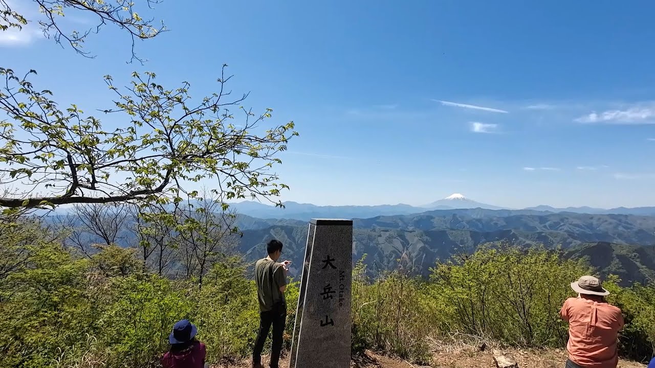 【Japan Walk】OkuTama Tokyo: Climbing Mt. Ooaake in Okutama.
