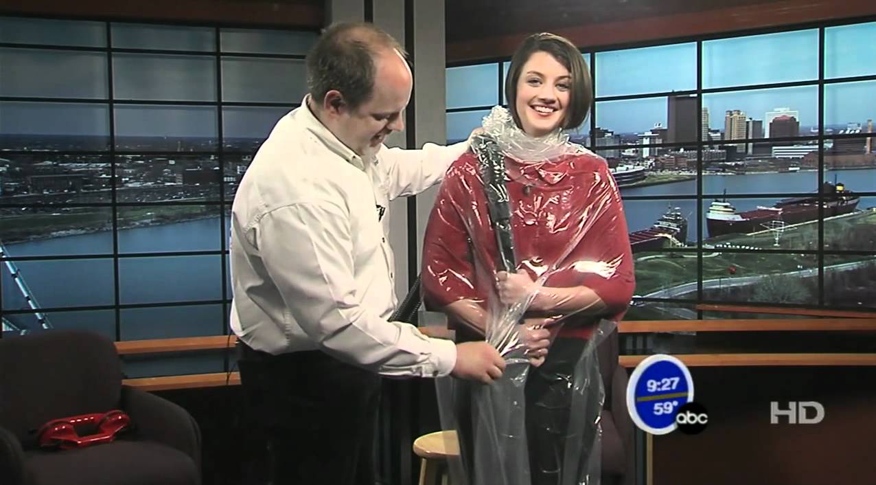 A vacuum packed person