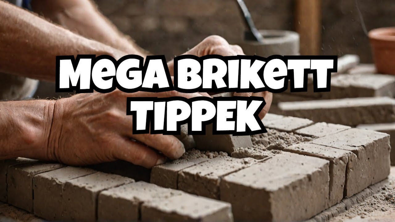 ,,Mega briket,, Dupla brikett készitése
