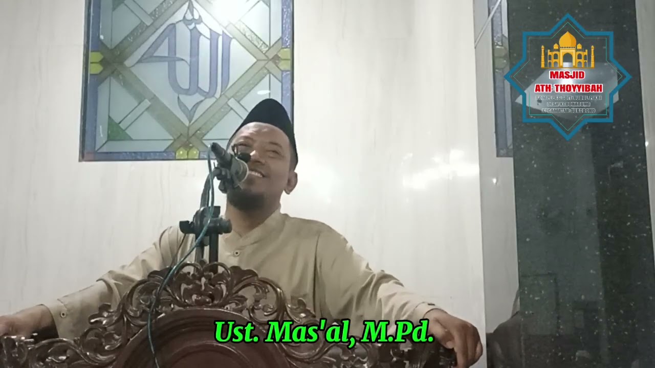Kultum Ramadhan hari ke 9 tahun 2026. oleh Ust. Mas'al, M.Pd.