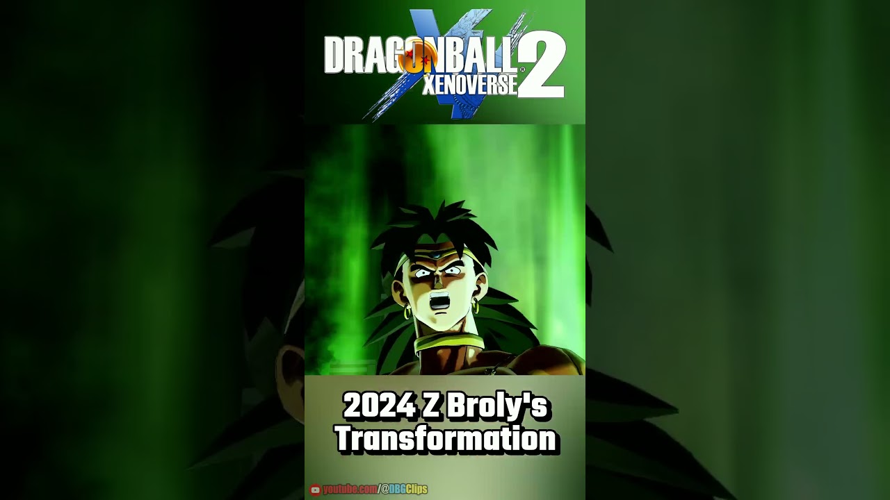 Трансформация Броли в Z 2024 выглядит как #dragonballxenoverse2 #Broly