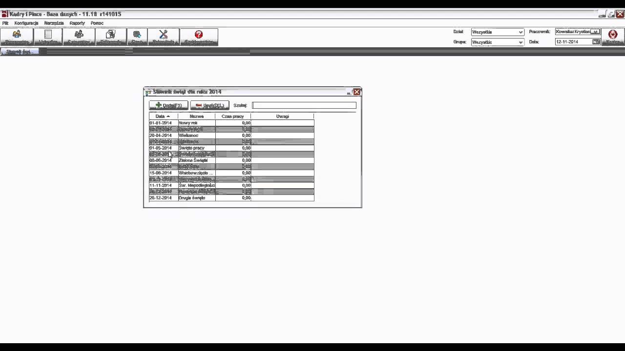 INFOR DGCS System Kadry i Płace