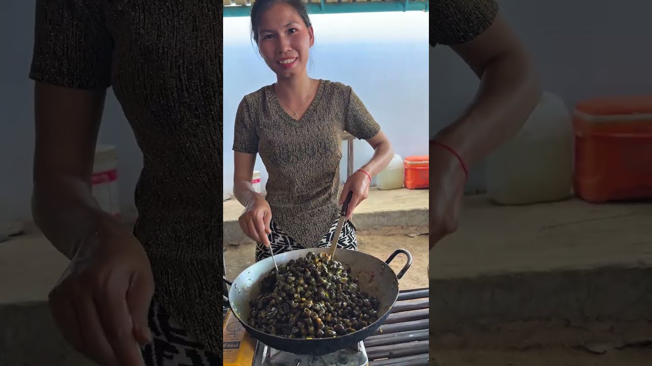 ឆាក្តៅខ្ចៅ #food #cooking #yummyfood #eating 