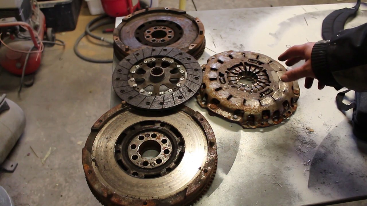My e39 winterbeater fixes pt 5, used SAC-clutch installation