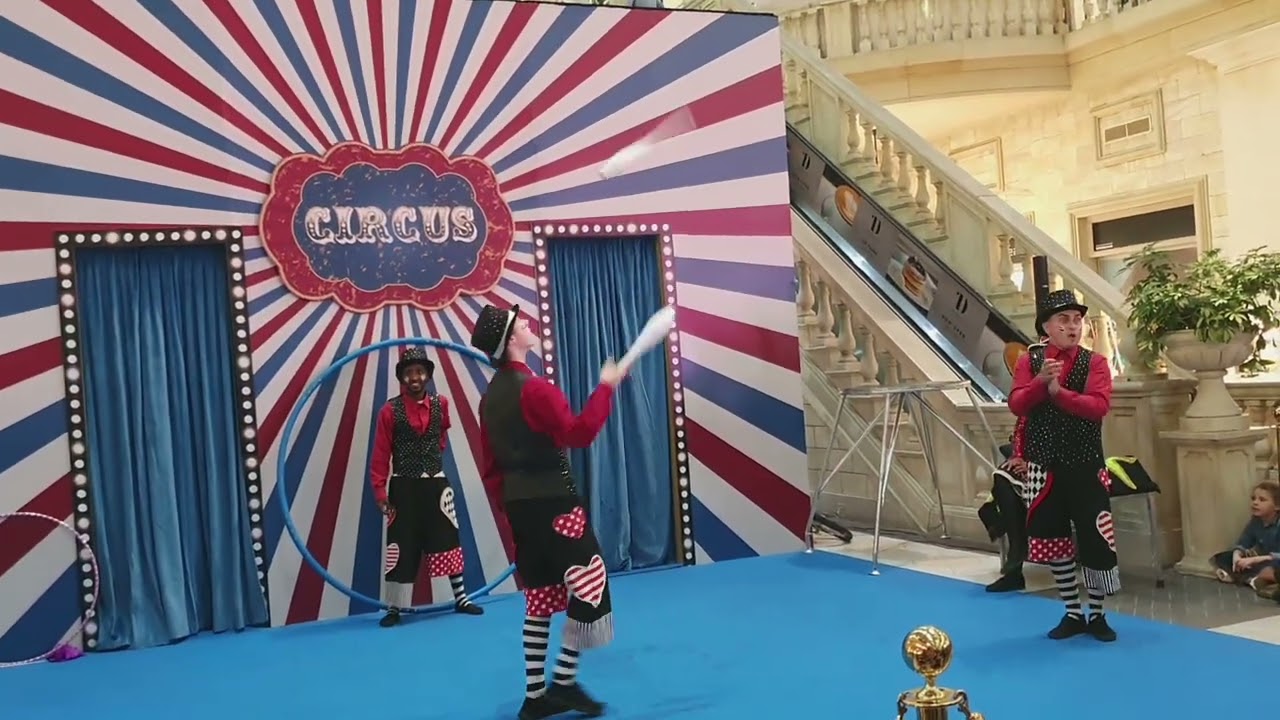 Circus Show at Mercato or Town Centre Jumeirah.