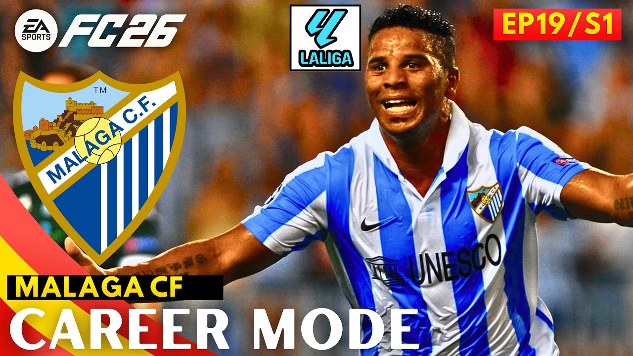 Big Matches In Which I Do Winning | MALAGA CAREER MODE EA FC 26 - S1/EP19