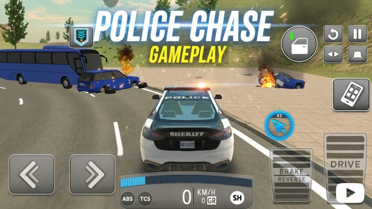 Real Cop Chase Simulator | 3D Driving GamePolice Car Racing & Chase | Simulator Gameplay