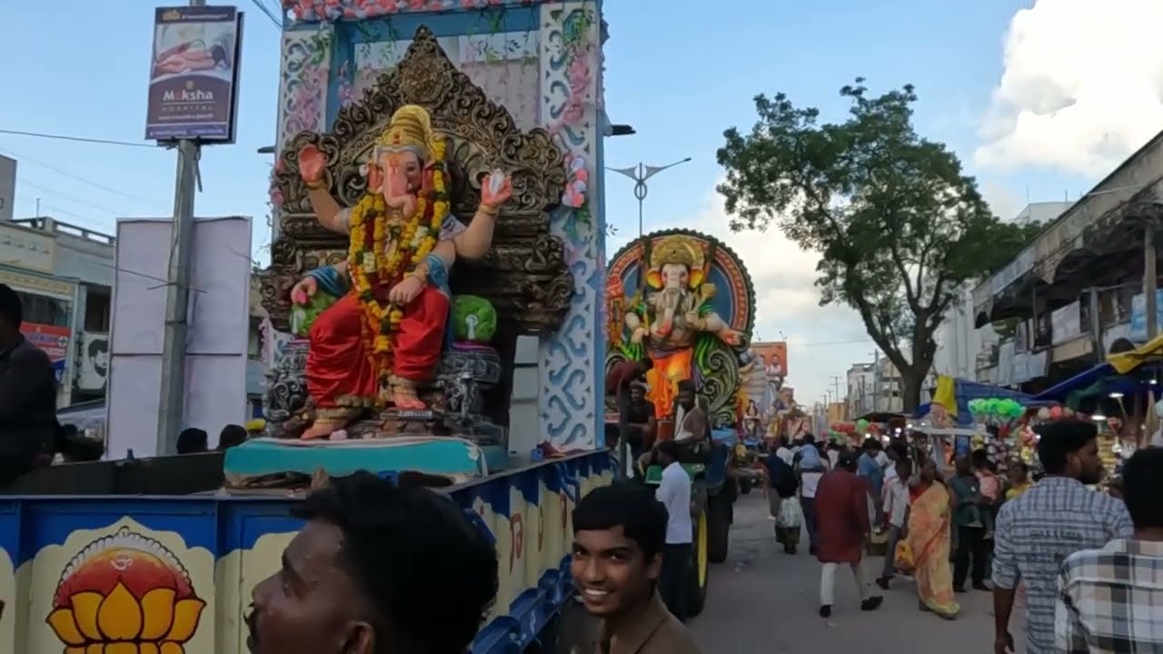 kamareddy ganesh shobha yatra2025