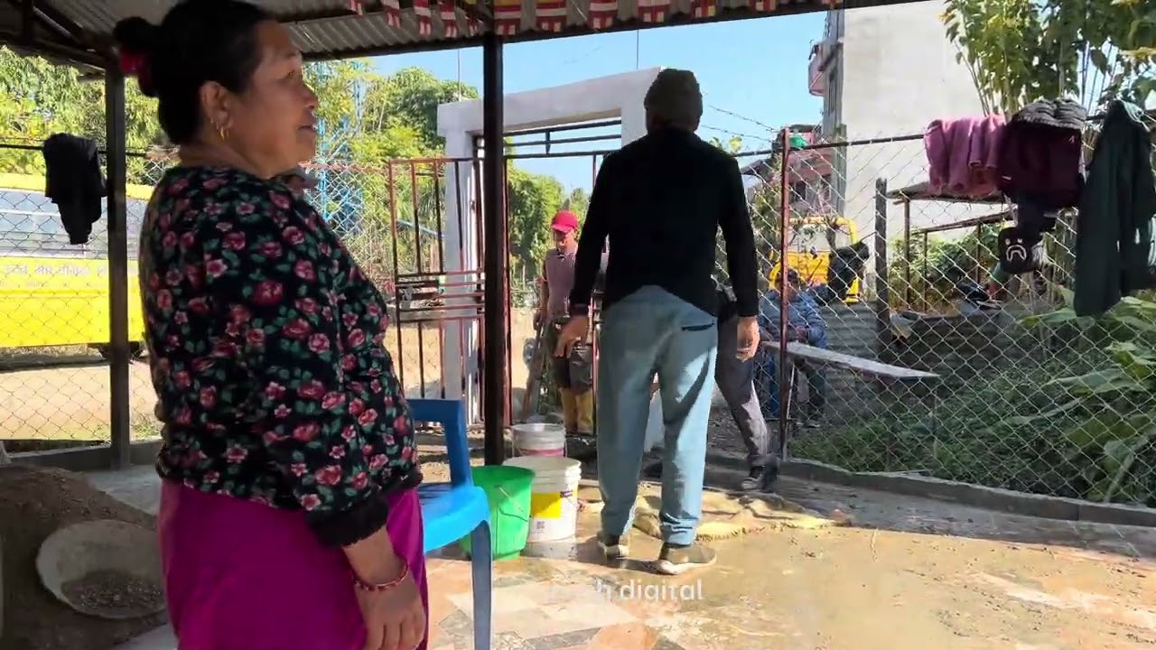 Pragyashanti Buddha Vihar ,Waling ।Vihar Maintenance ॥#viral 