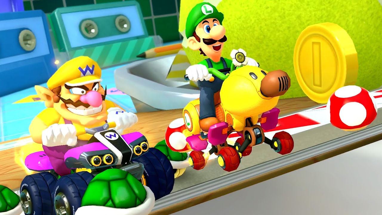 Mario Kart 8 Deluxe NEW DLC Tracks - Feather Cup 200cc