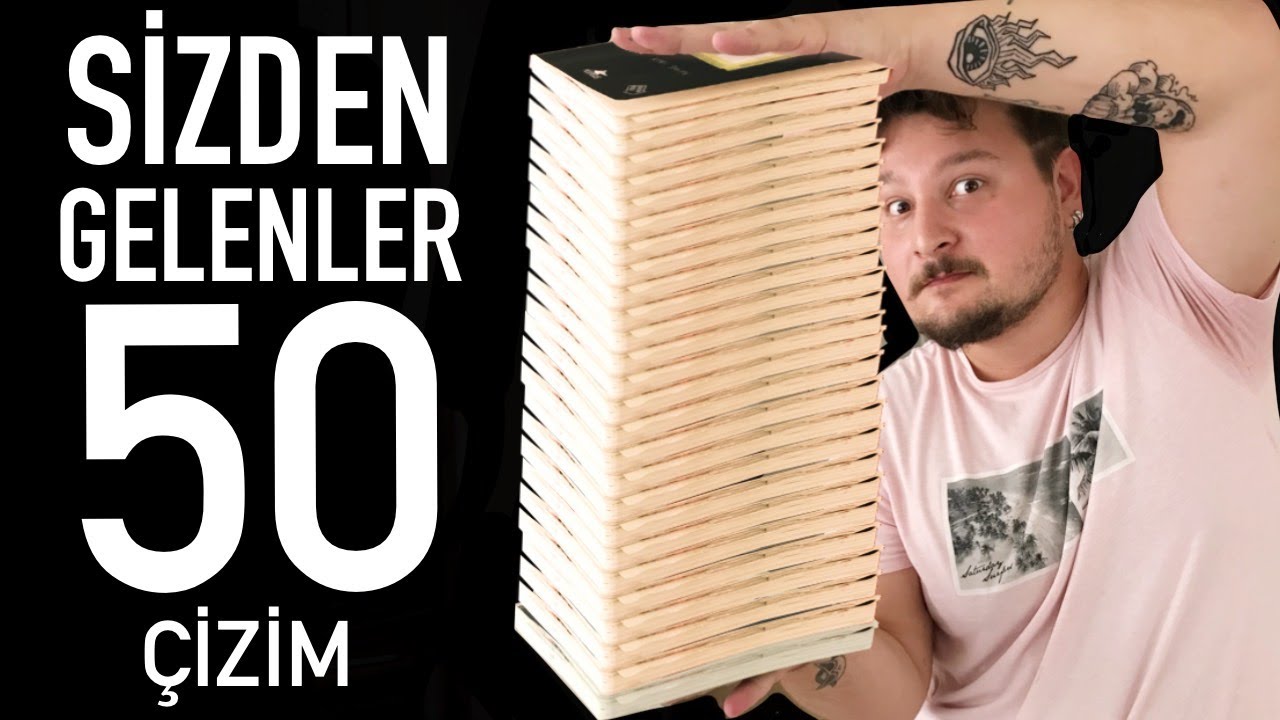 Sizlerden Gelen 50 Çizimi Yorumluyorum | Nasıl Kendini Geliştirirsin?