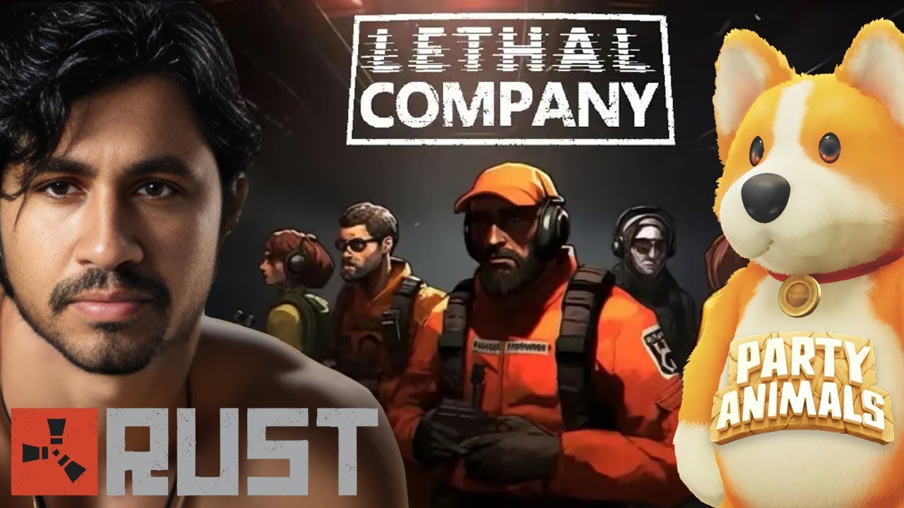 Rust | Lethal Company | Party Animals සෙට් එකත් එක්කම