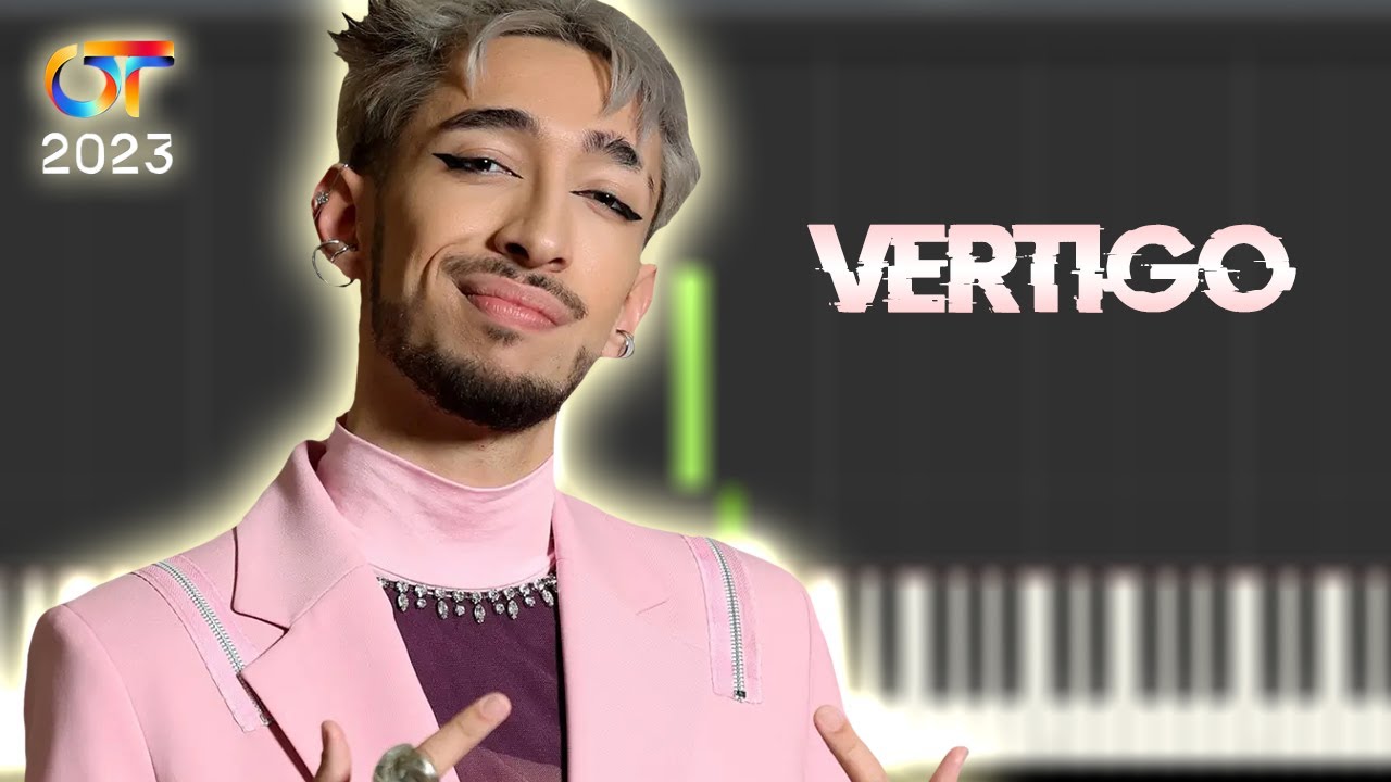 Paul Thin - Vértigo | Instrumental Piano Tutorial / Partitura / Karaoke / MIDI