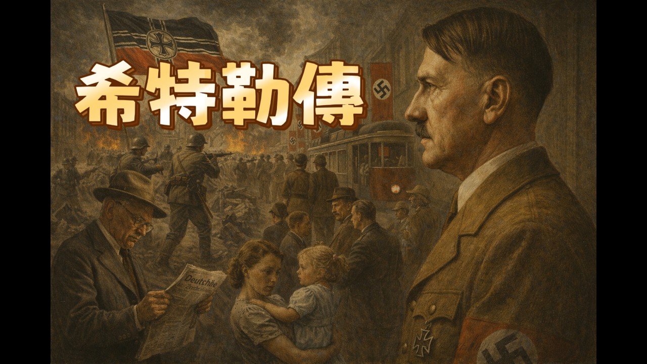 「個人傳記」希特勒傳終章 -  慘敗｜自傳｜戰爭｜德國｜考古｜敘事｜歷史探討｜第二次世界大戰｜歐洲｜有聲小說｜納粹｜軸心國｜盟軍｜第一次世界大戰