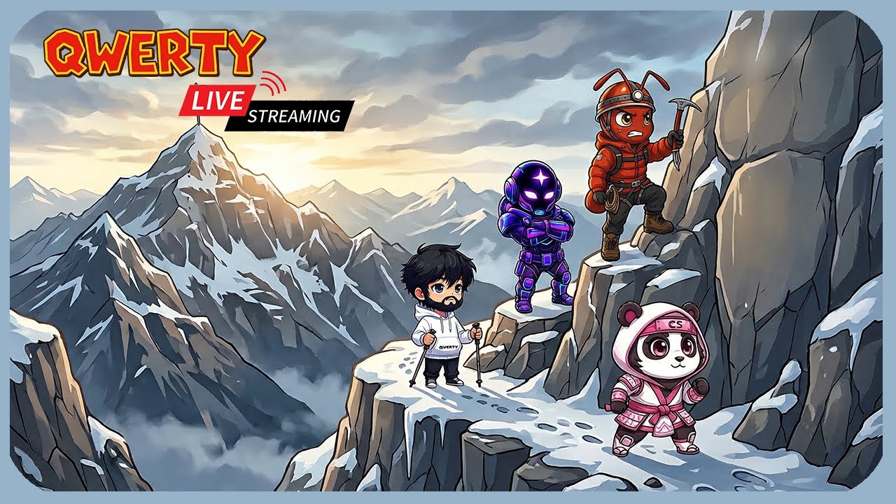 A Panda, A Spaceman, An Ant And A Panda Walk Into A Bar | PEAK with friends! LIVE