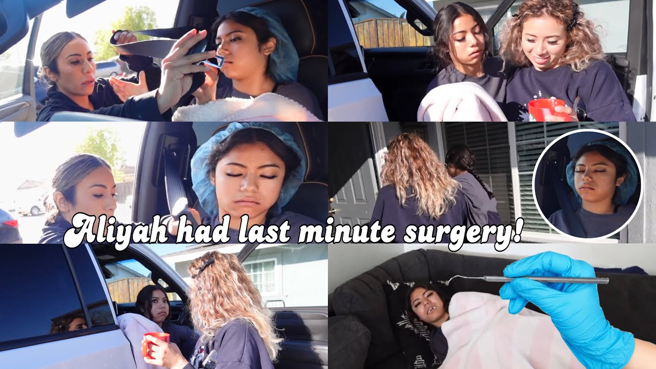 Aliyah had to get last minute oral surgery! **she’s in pain** Autism Royalty Family