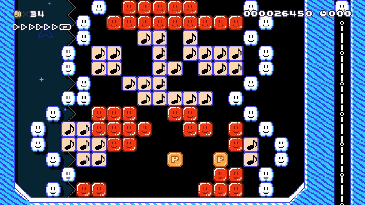 Slippery Winter Journey Speed Run ― Super Mario Maker 2 Best Levels